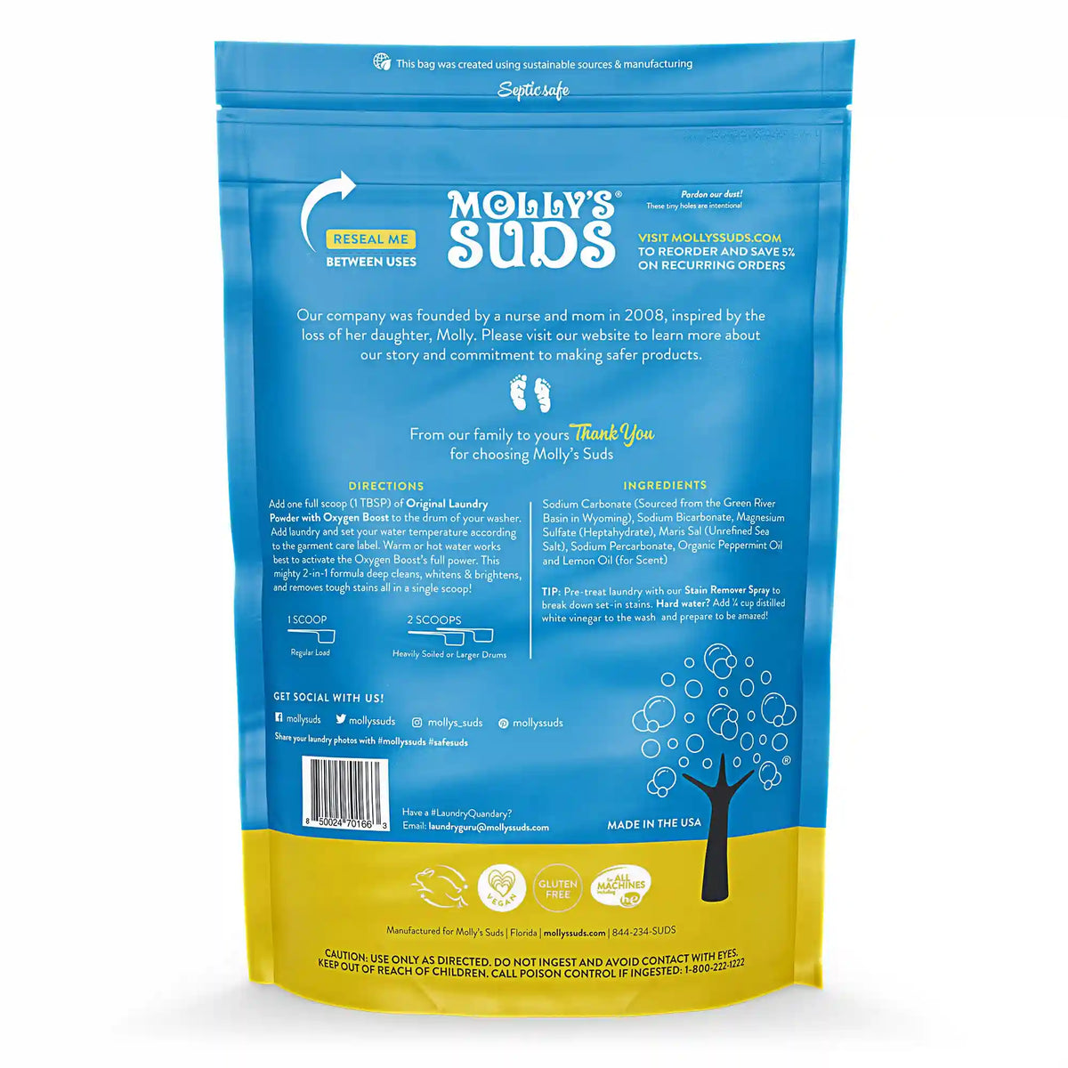 2-in-1 Original Laundry Powder with Oxygen Brightener BOOST